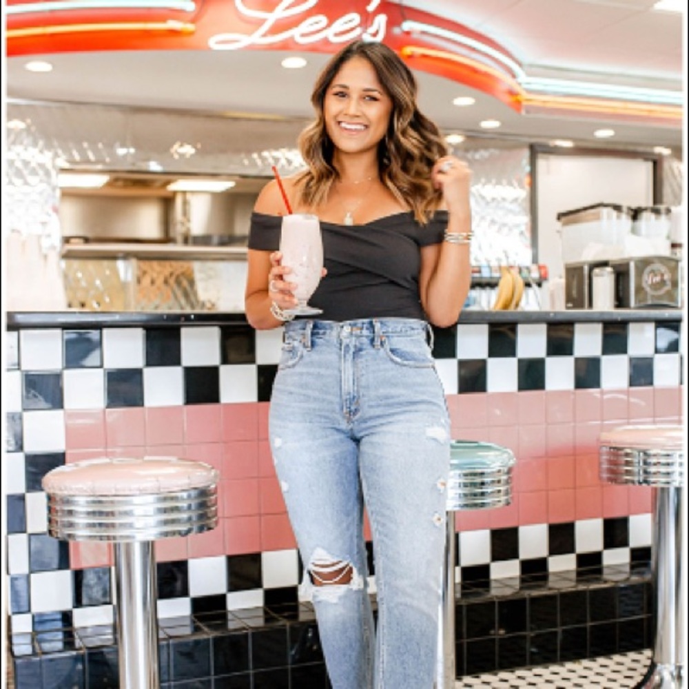 Abercrombie & Fitch Off-the-Shoulder Bodysuit